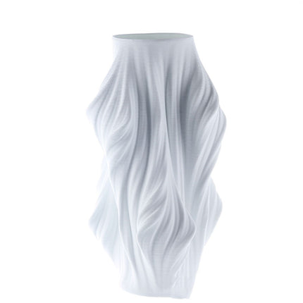 Large Floral Ceramic Vase Art Decor Three Dimensional Home Flower Arrangement