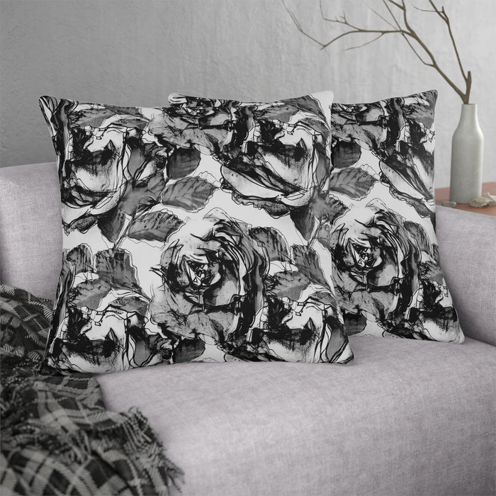 Garden Bliss Floral Outdoor Cushions - Stain-Free Waterproof Polyester Broadcloth for Elegant Outdoor Living