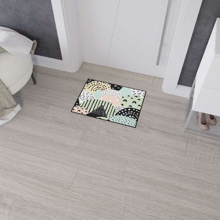 Chic Customizable Heavy Duty Polyester Floor Mat for Home Safety