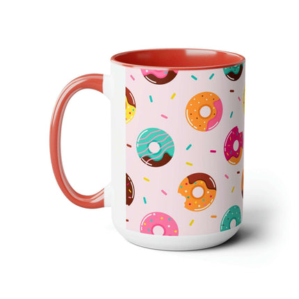 Sophisticated Two-Tone Ceramic Mug Collection - 15oz by Maison d'Elite