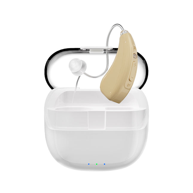 Peekaboo Studio BTE Digital Hearing Aid with Noise Reduction & Amplifi
