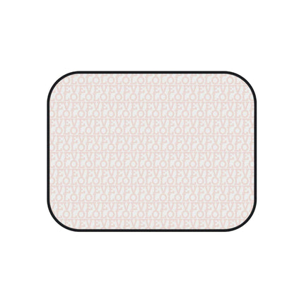 Elegant Monogrammed LOVE Car Floor Mats - Full Luxury Set for Your Vehicle