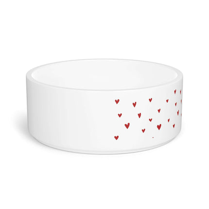 Customized Artisan Ceramic Pet Bowl with Distinctive Artwork