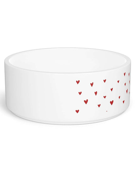 Customized Artisan Ceramic Pet Bowl with Distinctive Artwork