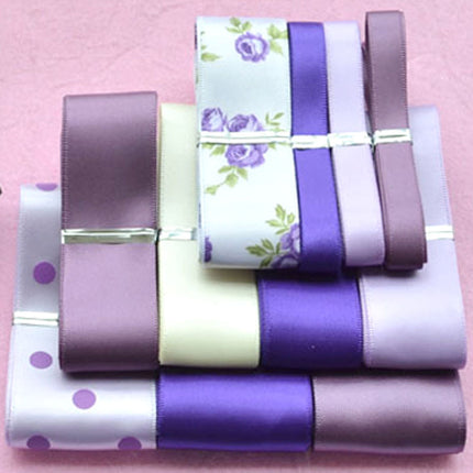 Peekaboo Studio Handmade Ribbon Combination Set - Versatile Hair Acces