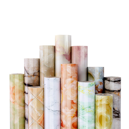 Peekaboo Studio Marble TV Background Wallpaper - Elegant Design, Easy