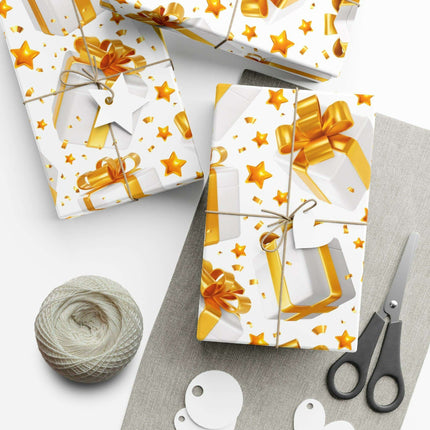 Luxurious Artisan 3D Holiday Gift Wrap Set - Crafted in the USA