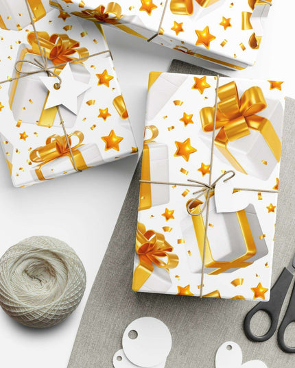 Luxurious Artisan 3D Holiday Gift Wrap Set - Crafted in the USA