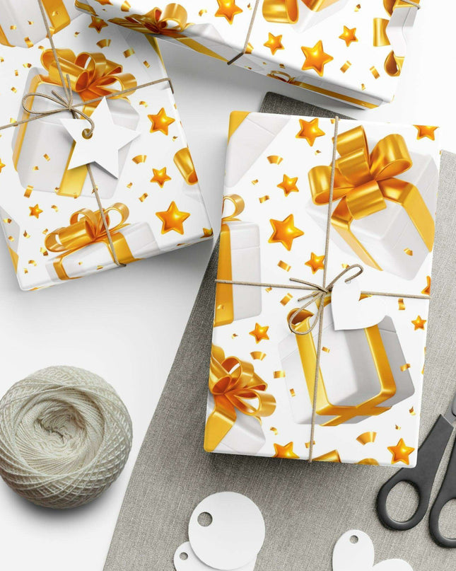 Luxurious Artisan 3D Holiday Gift Wrap Set - Crafted in the USA
