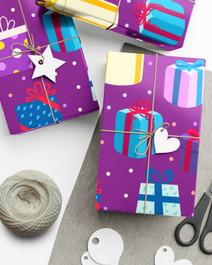 Exquisite Handcrafted 3D Holiday Gift Wrapping Paper Collection - Premium Matte & Satin Finishes Made in the USA