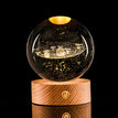 Solar System / 6cm Crystal Ball Base