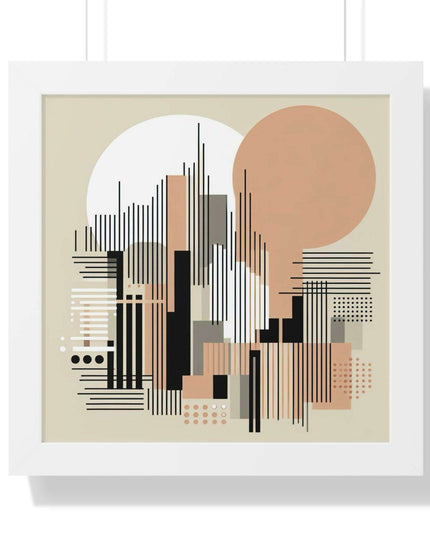 Sustainable Elegance: Framed Vertical Art Prints by Maison d'Elite