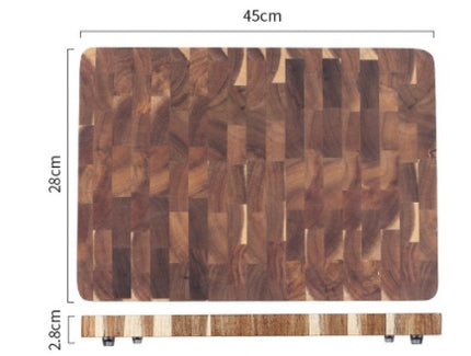 Acacia Chopping Board 38x28x2.8 Cm Natural Wood With Character
