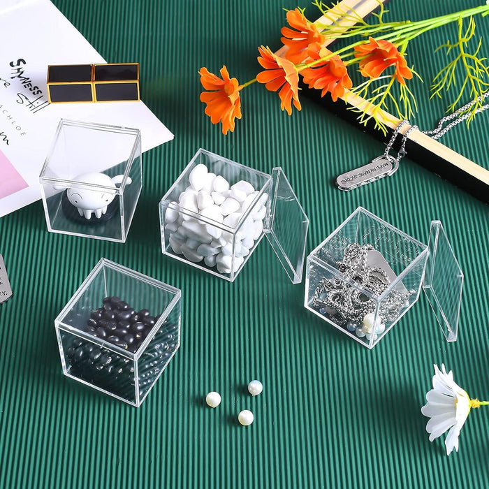 Personalized Elegant Acrylic Jewelry Storage Cube
