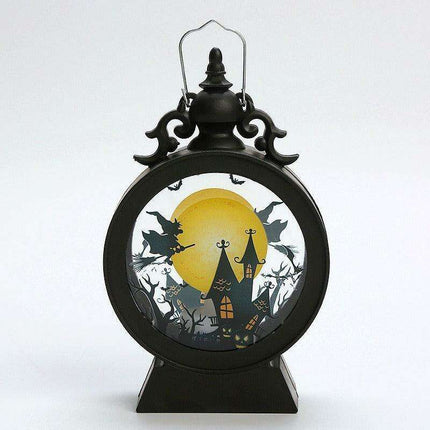 Enchanted Castle Lantern for Halloween - Elevate Your Spooky Atmosphere