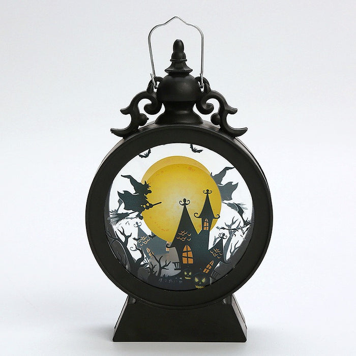 Enchanted Halloween Castle Lantern - Enhancing Your Spooky Setting