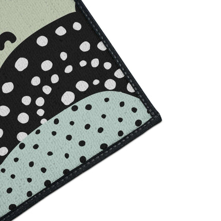 Chic Customizable Heavy Duty Polyester Floor Mat for Home Safety