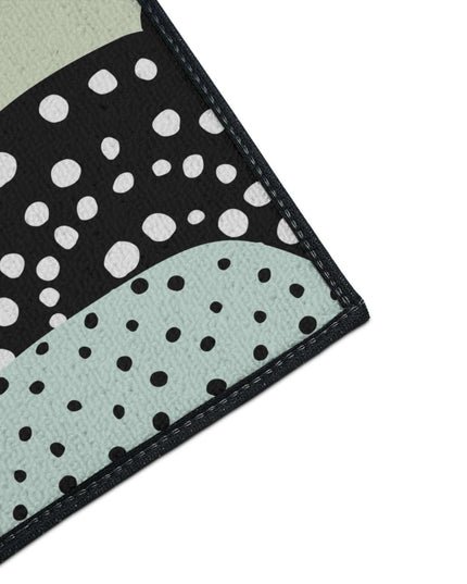 Chic Customizable Heavy Duty Polyester Floor Mat for Home Safety