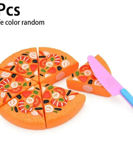 Creative Pizza Slice Cutting Play Set for Kids' Imaginative Learning and Fun