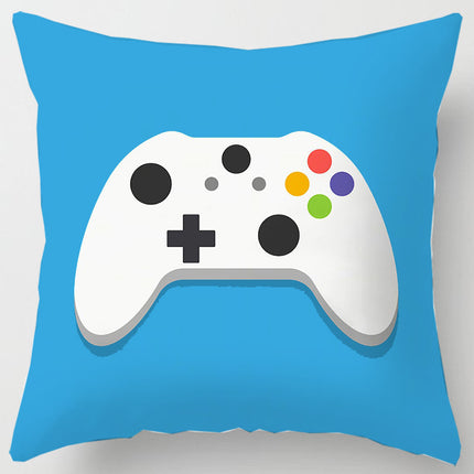 Gamepad Button Printing Car Cushion Cover