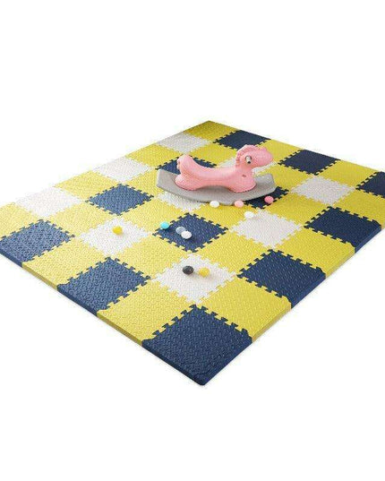 Luxurious Plush EVA Baby Play Mat - Elegant and Spacious Crawling Area for Kids