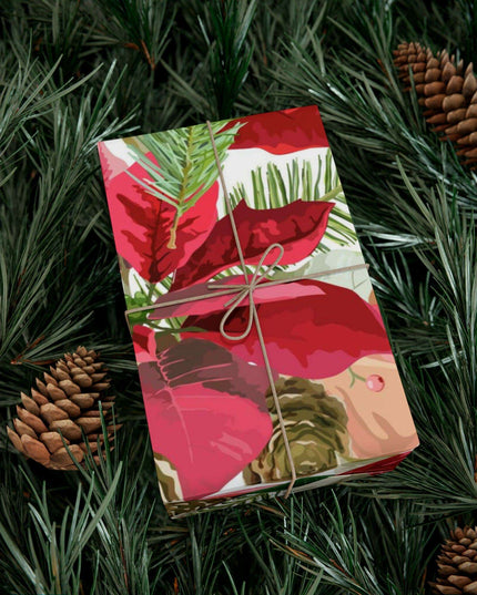 Sophisticated Holiday Gift Wrap Ensemble - Artisan Crafted in the USA