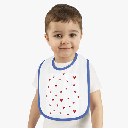 Stylish Baby Fleece Feeding Bib - Soft, Cozy, and Practical for Mealtime
