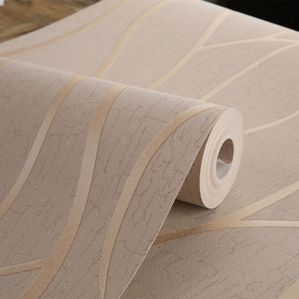 Nonwoven Wall Wallpaper Foaming Fabric – Modern Pattern, 0.53 m x 9.5 m, TV Backdrop
