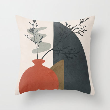 Abstract geometric portrait pillowcase home sofa cushion pillow cushio