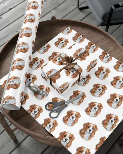 Elegant Puppy-Inspired Gift Wrap Set - Elevate Your Gifting Experience