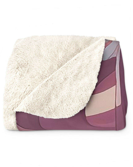 Anime Fantasy Tribal Plush Sherpa Blanket - Cozy Elegance for All Seasons