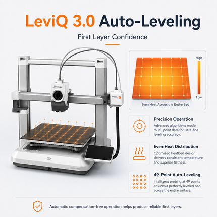 3D Printer — 600mm/s, FDM, Up to 4-Colour Printing