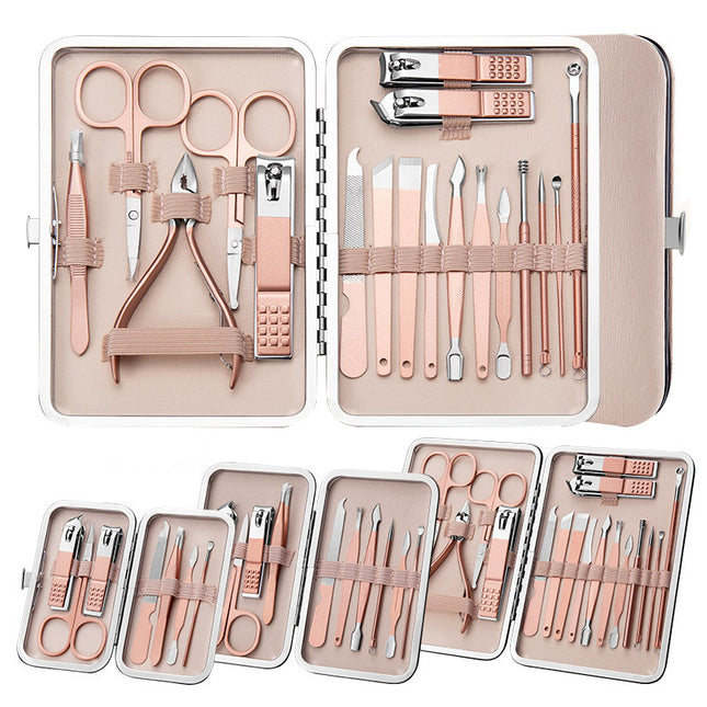 Peekaboo Studio Professional Nail Clippers Set with Dead Skin Pliers &