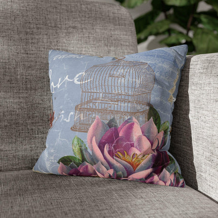 Elegant Shabby Chic Throw Pillow Cover - Enhance Your Home Decor