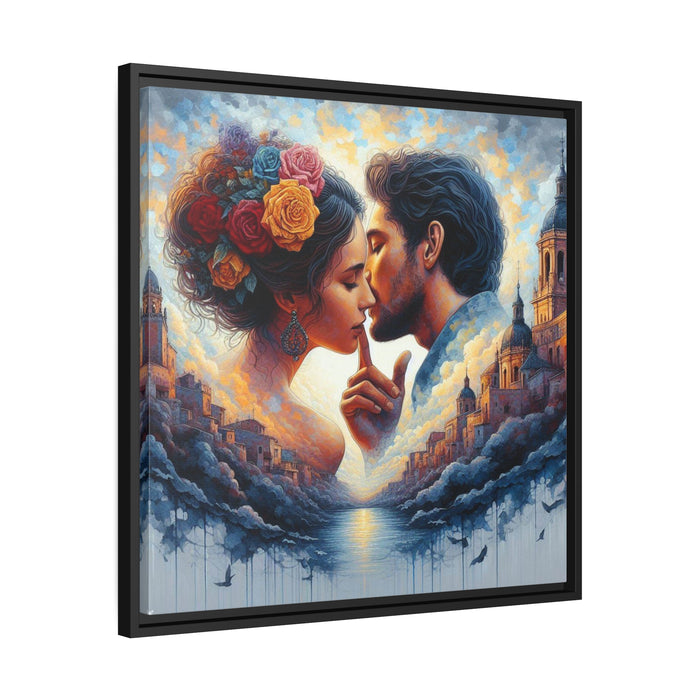 Elegant Whisper - Premium Valentine Matte Canvas Art Piece