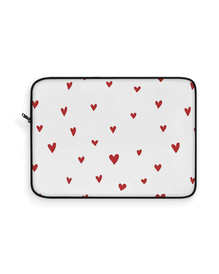 Stylish Dots: Sophisticated Laptop Case with Peekaboo Feature