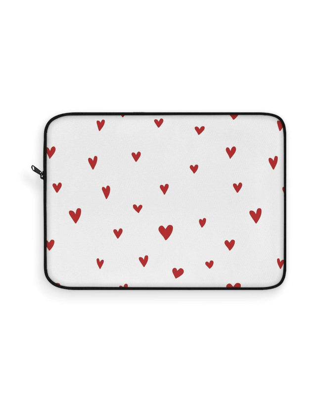 Stylish Dots: Sophisticated Laptop Case with Peekaboo Feature