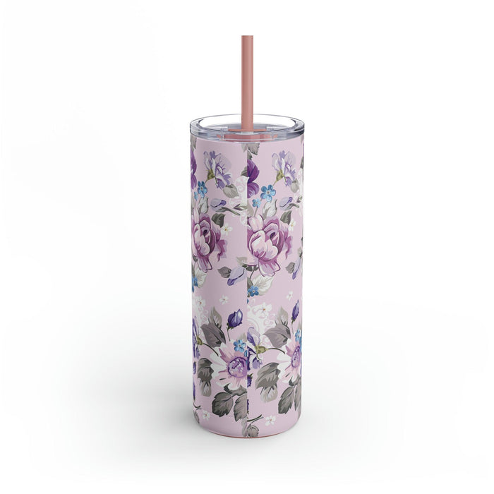 20oz Elegant Matte Stainless Steel Skinny Tumbler by Maars Maker - Sip in Luxury