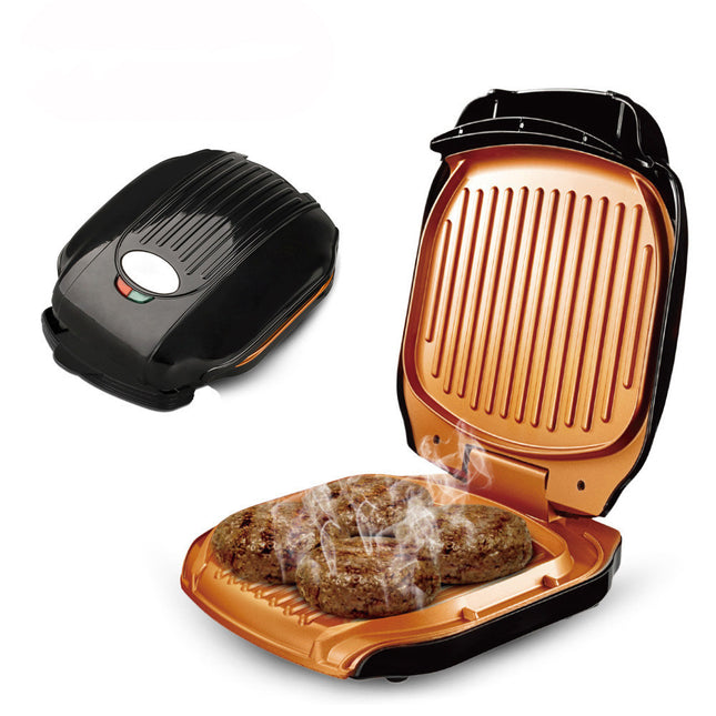 Peekaboo Studio Multi-Functional Double-Sided Grill with Non-Stick Sur