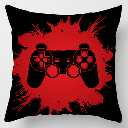Gamepad Button Printing Car Cushion Cover