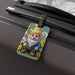 Spring Gnome Luggage Tag: Whimsical Travel Essential