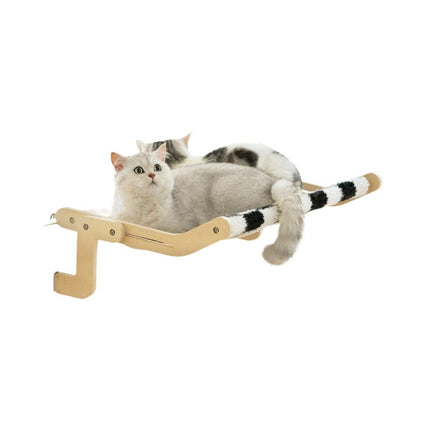 Peekaboo Studio Cat Hanging Bed - Space-Saving Climbing Frame & Cozy R