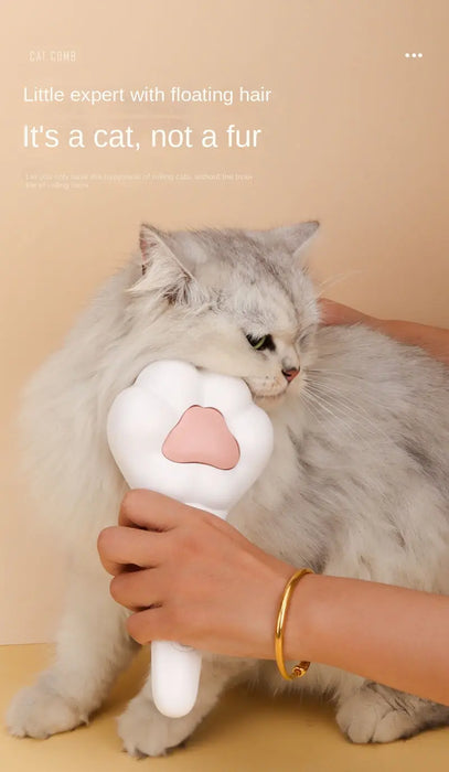Pet Grooming Brush for Cats and Dogs - Hair Removal Comb for Kittens and Puppies, Effective Pet Grooming Accessory