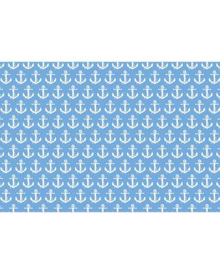 Nautical Elegance: Premium Anchor Gift Wrapping Paper Collection