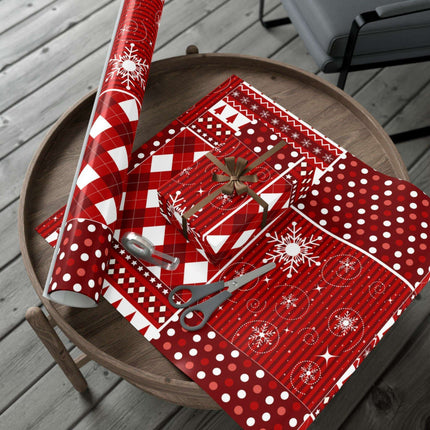 Elegant Customizable Christmas Gift Wrap - Premium Matte & Satin Finishes Made in the USA