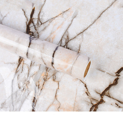 Peekaboo Studio Marble TV Background Wallpaper - Elegant Design, Easy