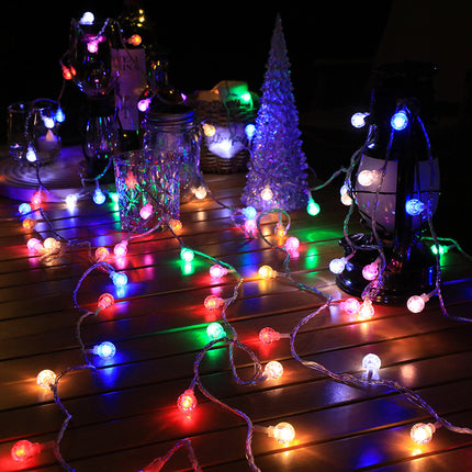Peekaboo Studio LED Solar Fairy String Lights - Waterproof & Energy-Ef