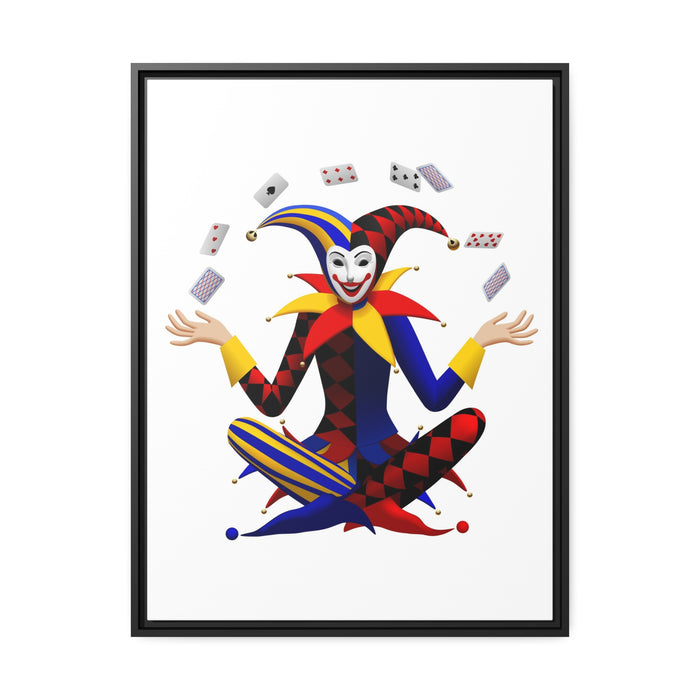 Joker - Matte Canvas Pinewood Frame