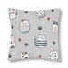 Chic Water-Resistant Floral Cushion Covers for Stylish Outdoor Comfort - Easy Care Zipper Closure