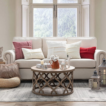Lamb Wool Double-sided Cushion Cover